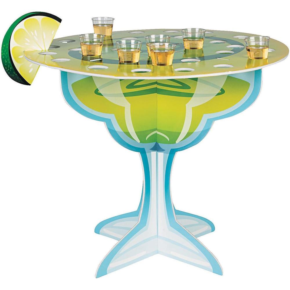 image:imageFun Express Margarita Glass Shot Glass Holder Tabletop Centerpiece Holds Up to 36 Glasses Perfect for Parties Events Weddings amp Celebrations Cinco De Mayo Easy Assembly 1 Piece