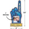 Color Your Own #1 Dad Foam Finger Frame – Crafts for Kids and Fun Home Activities