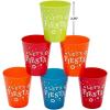 Fiesta Plastic Shot Glasses, 50 Count