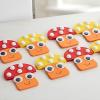 Fun Express 4″ x 4 1/2″ Silly Mushrooms Magnet Foam Craft Kit – Makes 12