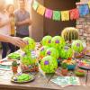 Fun Express Cactus Mini Beach Ball – 12 Pack – Cinco De Mayo Pool Toys and Party Favors – VBS Vacation Bible School Supplies/Decor