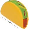Fun Express Fiesta Taco Slow Rising Squishies, 12 Pieces, Great for Cinco De Mayo, Taco Night Themed Parties