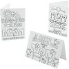 Fun Express Color Your Own Religious Mother’s Day Cards – 12 Pieces