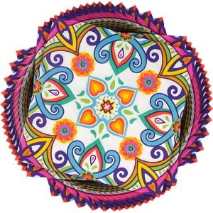 Colorful Fiesta Luncheon Napkins 16 Pieces