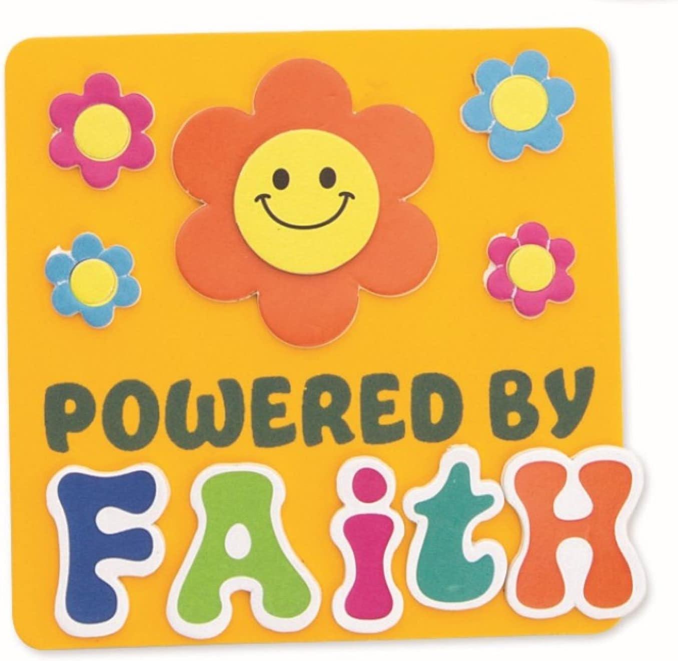 image:imageFun Express Retro Faith Craft Kits Christian Religious Crafts for Kids Creative DIY Projects for Church School Religious Activities amp Sunday School Fun amp Educational Crafts MultiColor 12 Pieces