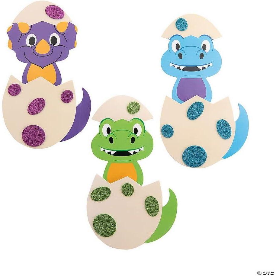 image:imageFun Express Jurassic Eggs PopUp Craft Kit  Makes 12  VBS Vacation Bible School SuppliesDecor