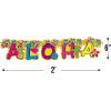 ALOHA JOINTED BANNER – Party Decor – 1 Piece