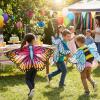 Fun Express 40″ x 17 3/4″ Butterfly, Ladybug & Dragonfly Wing Capes – 6 Pieces, Vacation Bible School Supplies