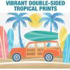 Fun Express 96″ x 72″ Surfboards & Beach Party Photobooth Polyester Backdrop