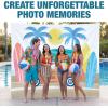 Fun Express 96″ x 72″ Surfboards & Beach Party Photobooth Polyester Backdrop