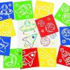 Fun Express Awesome Outer Space! Stencils – Educational and Learning Activities for Kids – VBS Vacation Bible School Supplies/Decor – 12 Pieces