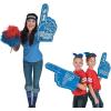 Fun Express Blue School Spirit Foam Hands – 12 Pieces