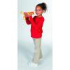Fun Express Cheer Megaphone Bulk 12 Pack – Mini Megaphones for Kids Cheerleading & Sports Events | DIY White Plastic Bullhorn Set with Handle Perfect for School Spirit, Football Games & Party Favors