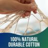 Fun Express Cotton Fish Net – 4 feet. x 14 feet – Nautical Beach Party Décor – VBS Vacation Bible School Supplies/Decor