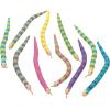 Fun Express DIY Wooden Snakes – Set of 12 – Crafts for Kids and Party Activities – VBS Vacation Bible School Supplies/Decor