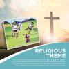 Fun Express David and Goliath Make A Sticker – Stationery – Stickers – Make – A – Scene (Lrg) – VBS Vacation Bible School Supplies/Decor – 12 Pieces