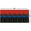 Fun Express Design A Room City Scene Backdrop (8 ft x 30 ft) Superhero Birthday Party Decor – VBS Vacation Bible School Supplies/Decor