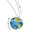 Fun Express Globe Shaped Dog Tag Necklaces – 12 Pieces – Educational And Learning Activities For Kids