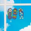 Fun Express Paint Your Own Suncatchers-Summer Theme (Flip Flop) – VBS Vacation Bible School Supplies/Decor