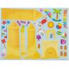 Fun Express Sandcastle Sticker Scenes – VBS Vacation Bible School Supplies/Decor – 12 Pieces