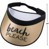 Fun Express Vibrant Retro Luau Visor Assortment for Adults – Fun Tropical Styles – Perfect Apparel Accessory for Parties, Beach Days, and Summer Celebrations – 8 Pieces