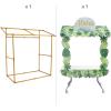 Luau Tabletop Hut Decorating Kit with Frame, 2 Piece