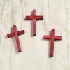 Miniature Wooden Crosses, Set of 12 – Measures 3 Inch – Sunday School, Church Fundraisers, Favors, Baptisms, Confirmation and Religious Gifts