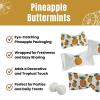 Pineapple Wrapped Buttermints – 108 Individually Wrapped Candies(Mint)