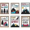 Fun Express Adventure in Faith Poster Set – Educational and Learning Activities for Kids – VBS Vacation Bible School Supplies/Decor – 6 Pieces
