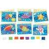 Fun Express Awesome Outer Space! Sand Art – Crafts for Kids and Fun Home Activities – VBS Vacation Bible School Supplies/Decor(Sand Art Sets)