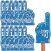 Fun Express Blue School Spirit Foam Hands – 12 Pieces