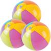Fun Express Bright Mini Beach Balls, 5 inch – Bulk Set of 12 – Summer Pool and BeachToys, Party Favors and Handouts(5 inch)