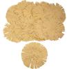 Fun Express Bulk 60 Pieces Round Fringe Luau Placemats