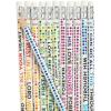 Fun Express Colorful Bible Verse Pencils – Bulk set of 24 – VBS, Church, Sunday School and Religious Stationery Supplies