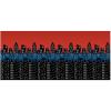 Fun Express Design A Room City Scene Backdrop (8 ft x 30 ft) Superhero Birthday Party Decor – VBS Vacation Bible School Supplies/Decor
