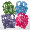 Mini Hibiscus Tote Bags – Luau and Tropical Party Favor Supplies – 12 Pieces