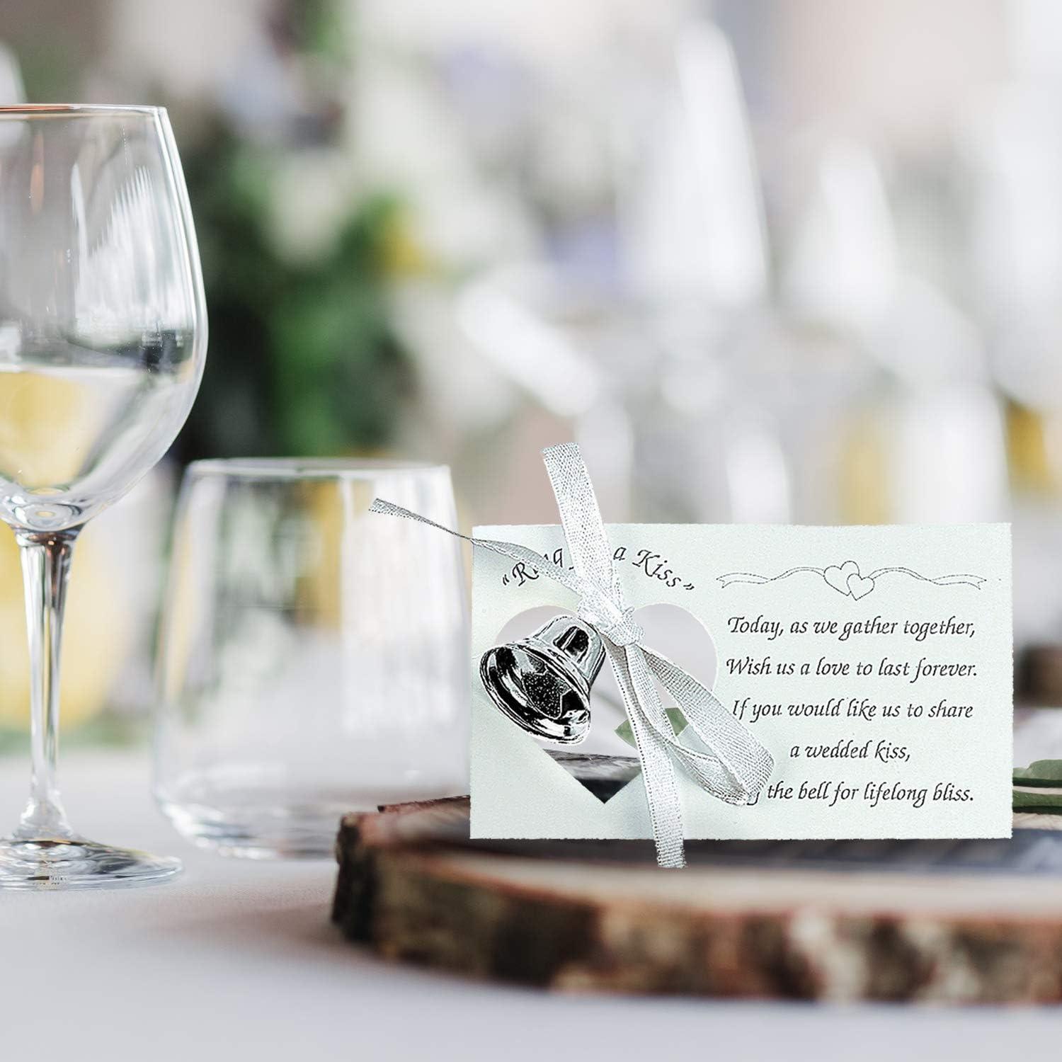 image:imageFun Express Metal Wedding Bell on A Paper Card 50 Count