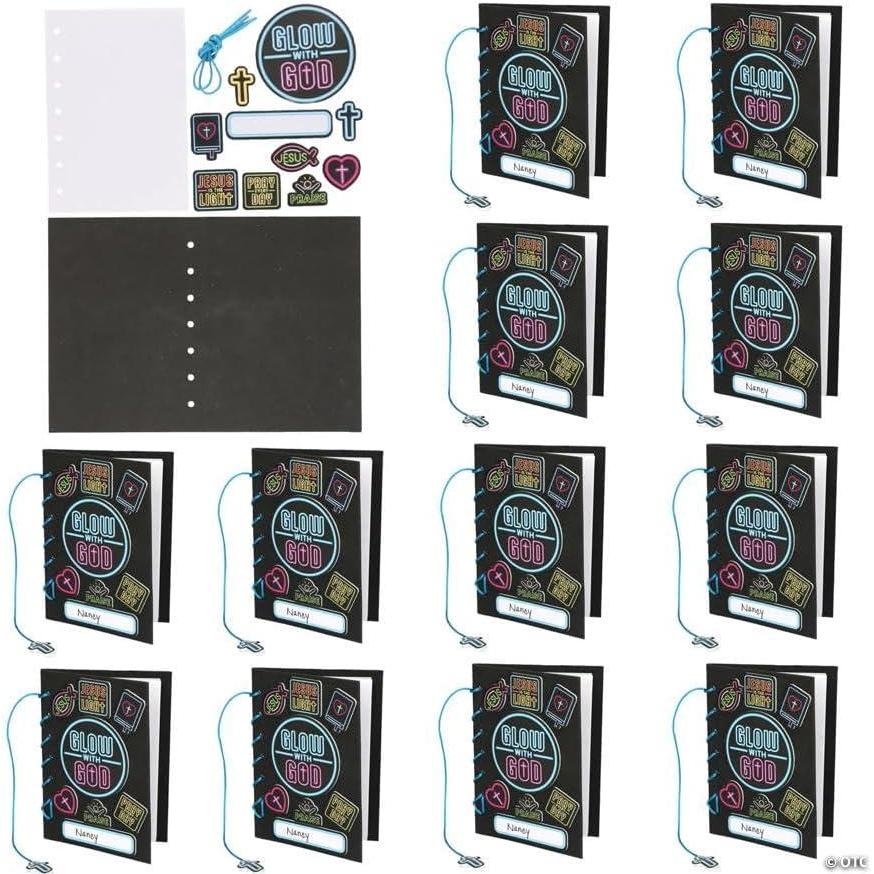 image:imageFun Express 5 x 7 Jesus is The Light VBS Prayer Journal Foam Craft Kit Makes 12