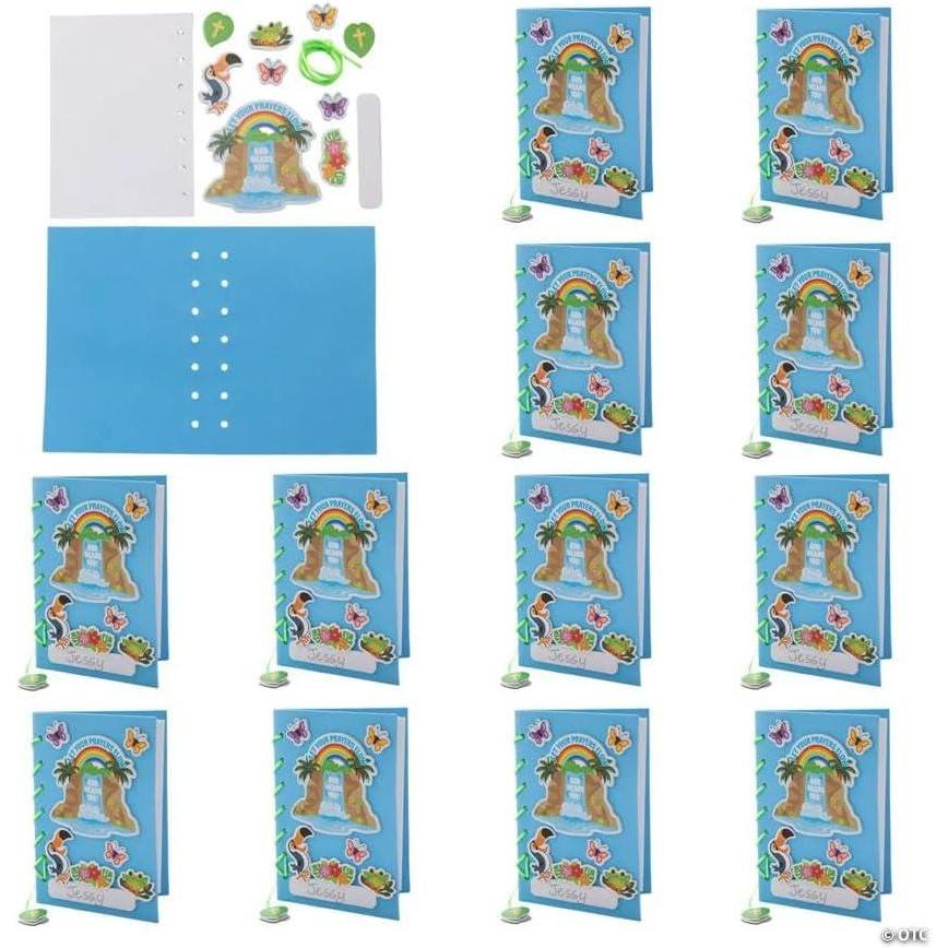 image:imageFun Express 5 x 7 Rainforest VBS Prayer Journal Craft Kit  Makes 12