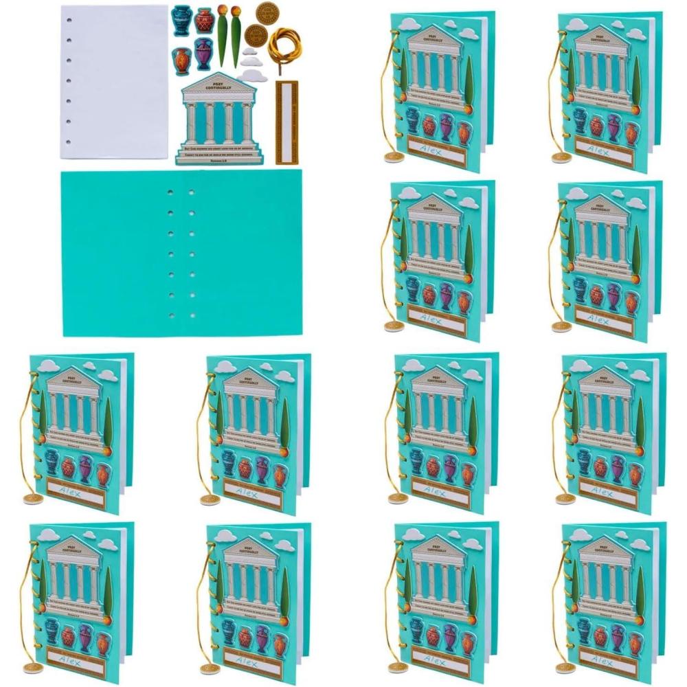 image:imageFun Express 5 x 7 Rome VBS Romans 58 Prayer Journal Craft Kit  Makes 12