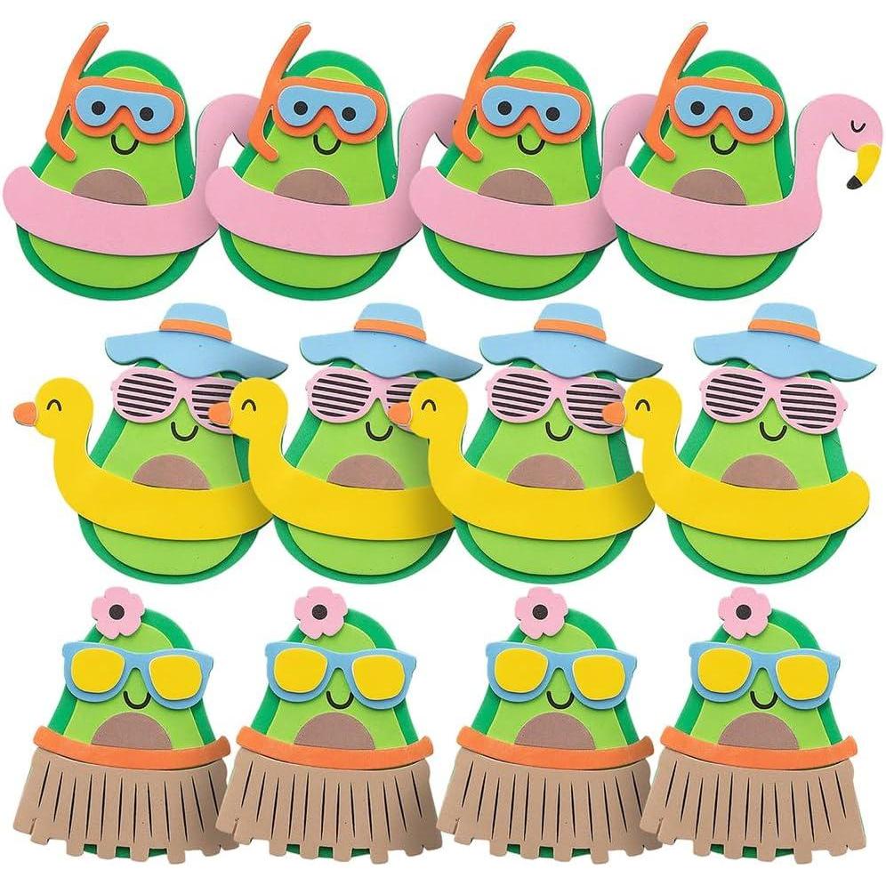 image:imageFun Express Beach Avocado Magnet CK12 Craft Kits VBS Vacation Bible School SuppliesDecor 12 Pieces