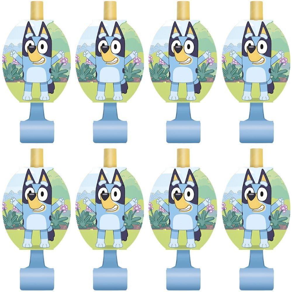 image:imageFun Express Bluey Party Blowouts 8 Pc