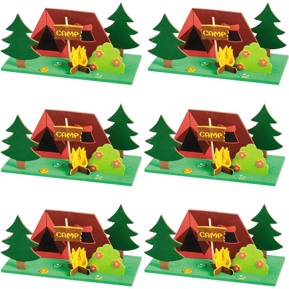 image:imageFun Express Foam 3D Camp Scene Crafts for Kids and Fun Home Activities VBS Vacation Bible School SuppliesDecor Craft Kit 12
