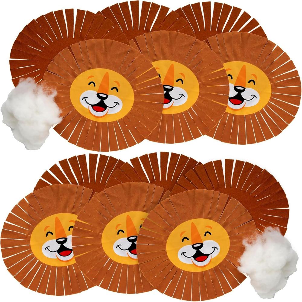 image:imageFun Express Lion Fleece Tied Pillow Craft Kit  Makes 6