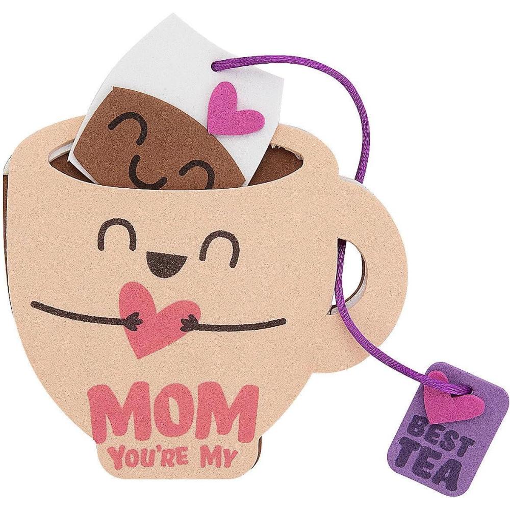 image:imageFun Express Mothers Day Tea Cup Craft Kit  Makes 12