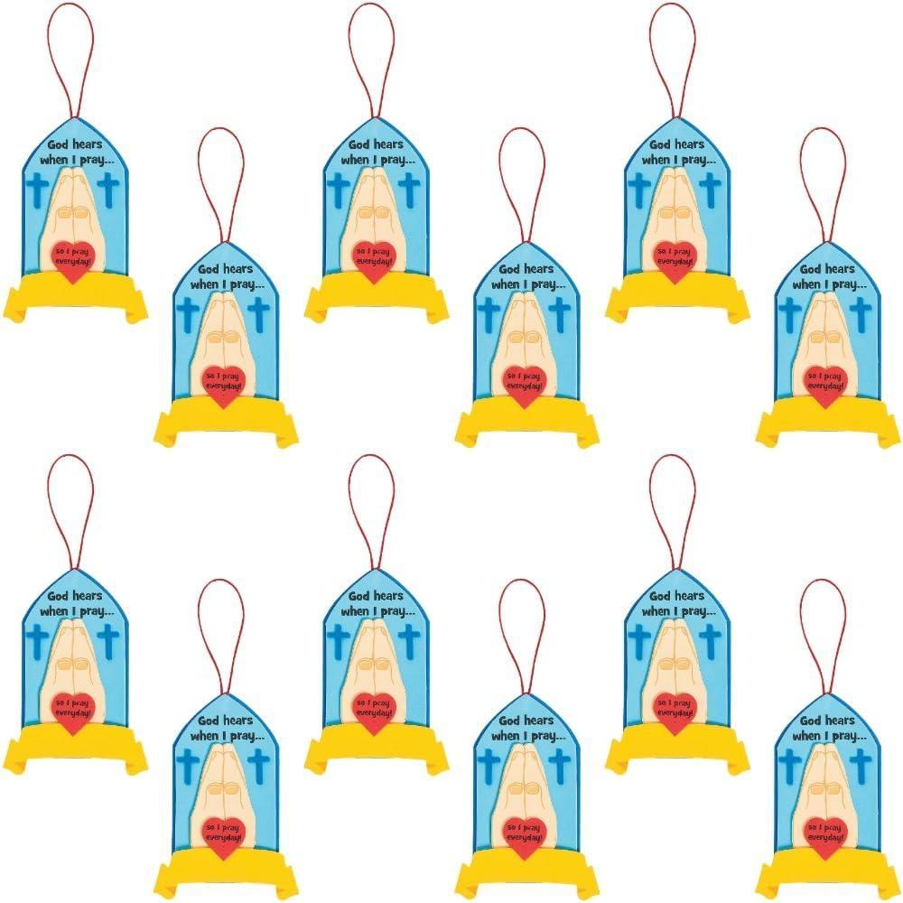image:imageGod Hears When I Pray Foam Sign Craft Kit Crafts for Kids and Fun Home Activities