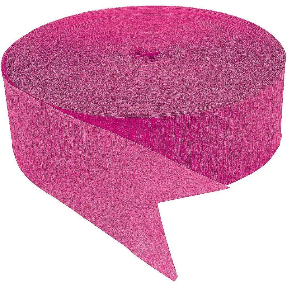 image:imageHOT Pink Jumbo Streamers Party Decor 1 Piece
