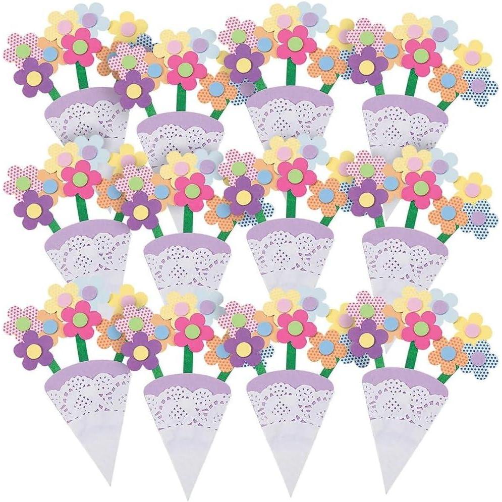 image:imageSpring Bouquet Craft Kit  Crafts for Kids and Fun Home Activities