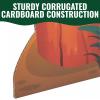 34″ x 27″ Zoom In VBS Giant Stump Cardboard Cutout Stand-Up, Vacation Bible School Supplies