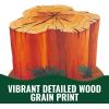 34″ x 27″ Zoom In VBS Giant Stump Cardboard Cutout Stand-Up, Vacation Bible School Supplies
